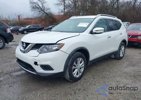 2016 Nissan Rogue S/Sl/Sv из США, поврежденный, VIN KNMAT2MV4GP699499